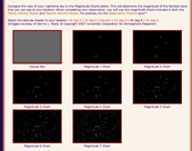 Globe at Night charts